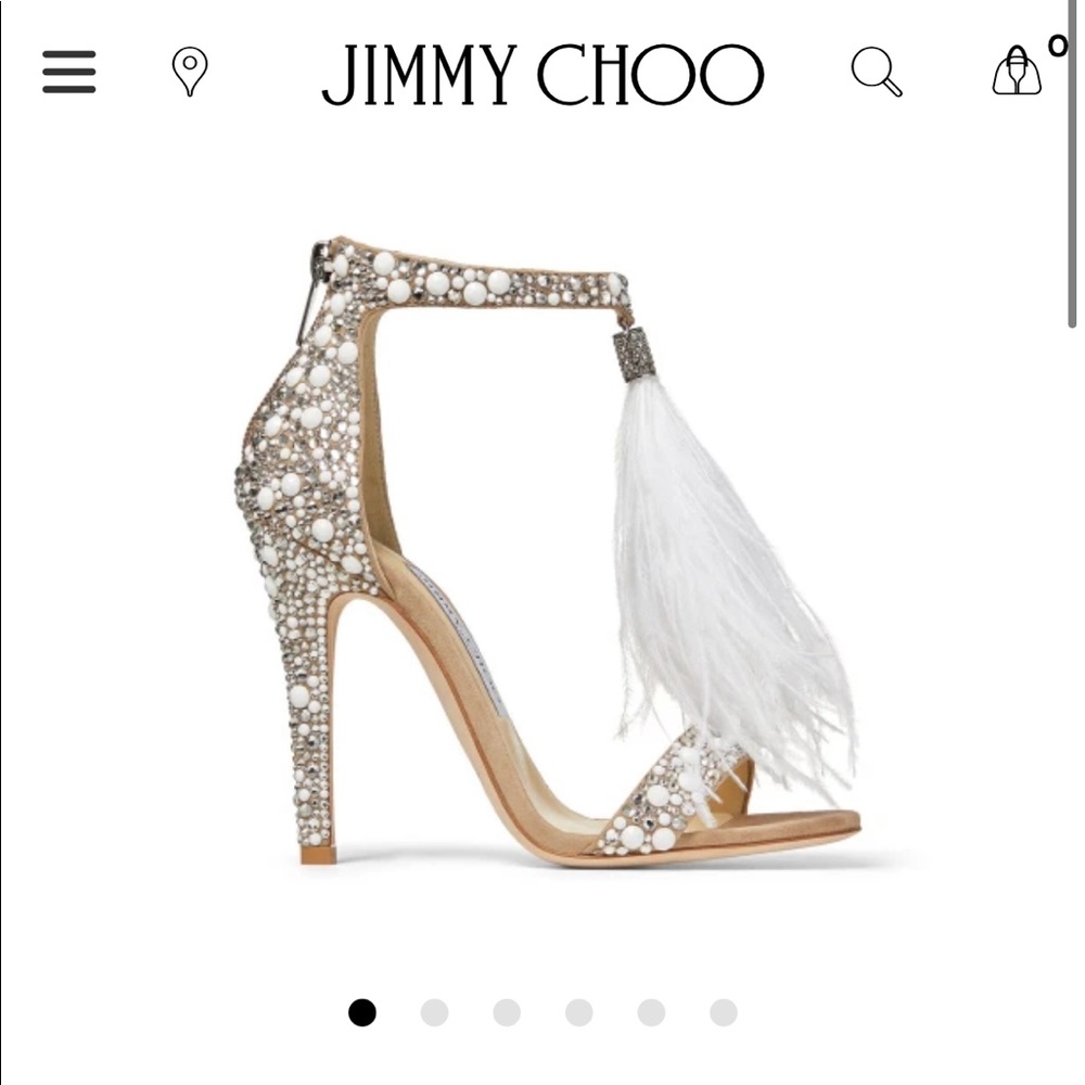 Jimmy Choo viola heels.